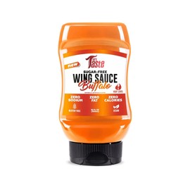 Mrs Taste Sugar Free Sauce, Zero Calories, Zero Sodium, Zero Sugar, High Fiber, Keto Friendly, Paleo Friendly, Low Calorie Option, Condiments and Sauces (10 oz, Buffalo)