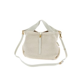 [ヴィオラドーロ] トートバッグ 2WAY オフホワイト VIO-V-8744-WH