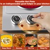 Hot Plate,Cusimax Dual Infrared Burner, Electric Ceramic Glass Stove,Adjustable Temperature