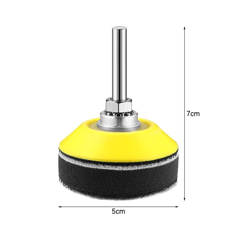 Hsthe Sea 4 Pcs Sanding Disc Pad Soft Back Velcro