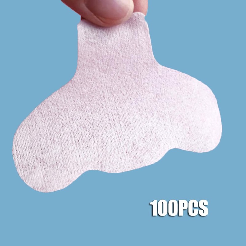 100PCS Disposable Non Woven Cotton Nose Patches Compressed Strips T