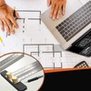 Ultra Accurate Marking T Ruler Stainless Steel Woodworking Scribing T