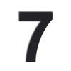 QT Modern House Number - EXTRA LARGE 10 Inch BLACK