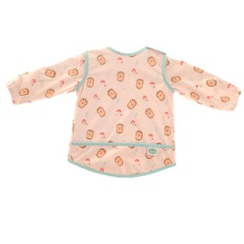 Ziggle Hedgehog coverall bib