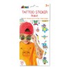 Avenir Maletín de Pegatinas y Tatuajes AVE10118 – Robot ·