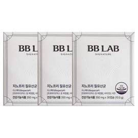 BB Lab Ginofree Women's Vaginal Lactobacillus 350mg x 30 capsules 3 units / JJ Mall / 비비랩 지노프리 여성 질유산균 350mg x 30캡슐 3개 / JJ몰