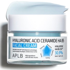 APLB- Crema facial con ácido hialurónico y ceramida HA B5 | HYALURONIC HA B5 CEN™ 30,9% 1,86 FL.OZ/Cuidado de la piel coreano