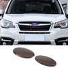 Smoked Front Grille Tailgate Emblems Trim Cover Compatible with Subaru