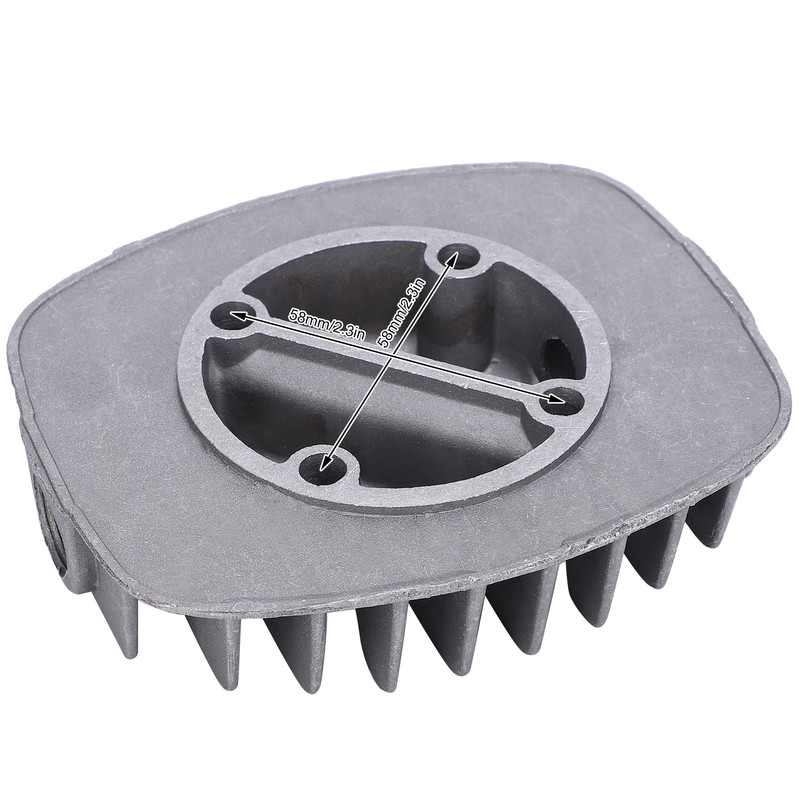 2Pcs Air Compressor Cylinder Head 2.5P/3P/5P/6P DoubleCylinder Cover Accessories