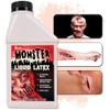 Látex Monstruo líquido, pinta 16 onzas, crea Monster/Piel Zombie y