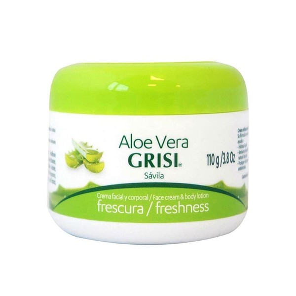 Grisi Aloe Vera Moisturizing Beauty Cream Crema Humectante de Savila 3.8 oz 110g