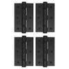 EAI Black Door Hinges | 3 Inch / 76mm Matt