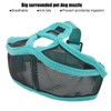 Zerodis Bozal de Perro de Hocico Corto, Malla Transpirable Ajustable,