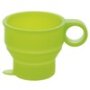 スケーター(Skater) シリコン製 たためる コップ 120ml OWN COLOR グリーン KSL1