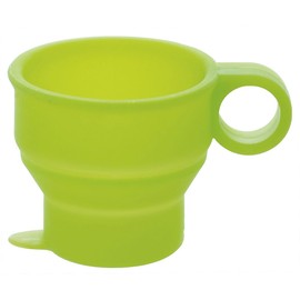 スケーター(Skater) シリコン製 たためる コップ 120ml OWN COLOR グリーン KSL1