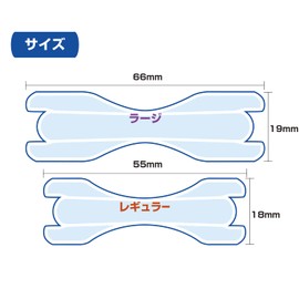 小久保工業所 ブレススルー (20枚入×2個セット / ラージ) 鼻腔拡張テープ いびき防止テープ 鼻づまり 薬剤不使用 (目立ちにくい透明タイプ)