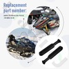 570023800 Windshield O-Rings, Compatible with Yamaha Arctic Cat Polaris Snowmobile