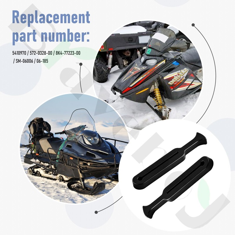 570023800 Windshield O-Rings, Compatible with Yamaha Arctic Cat Polaris Snowmobile