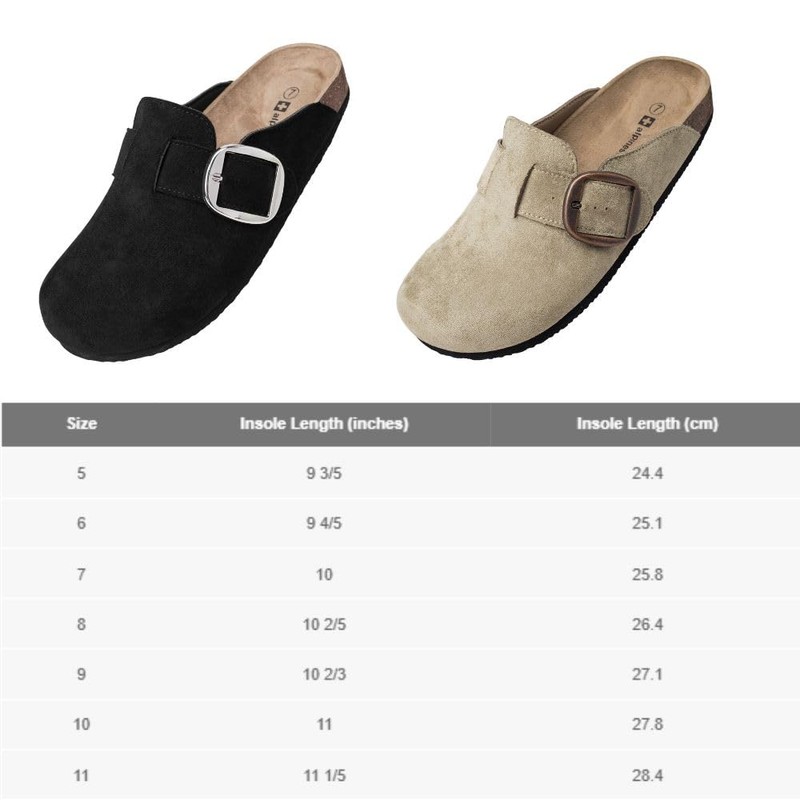 Alpine Swiss Edith - Pantuflas de corcho para mujer, zapatos
