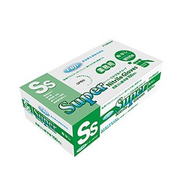 Fuji Super Nitrile Gloves Powder Free White SS Quantity: 100