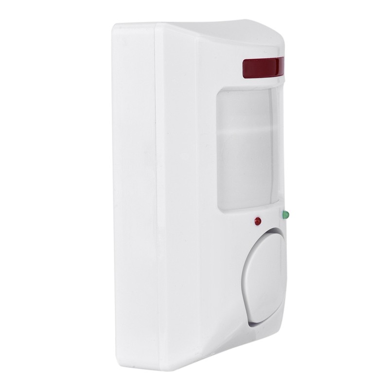 105dB Wireless Alarm System Infrared Motion Sensor Detector Wall Alert