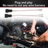 RED WOLF Car Front Rear Door Speaker Wiring Harness Compatible