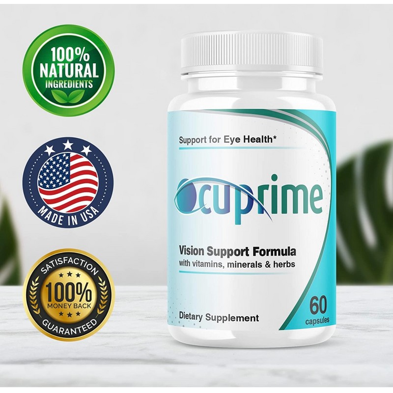 Ocuprime for Eyes Supplement Advanced Vision Support (60 Capsules)