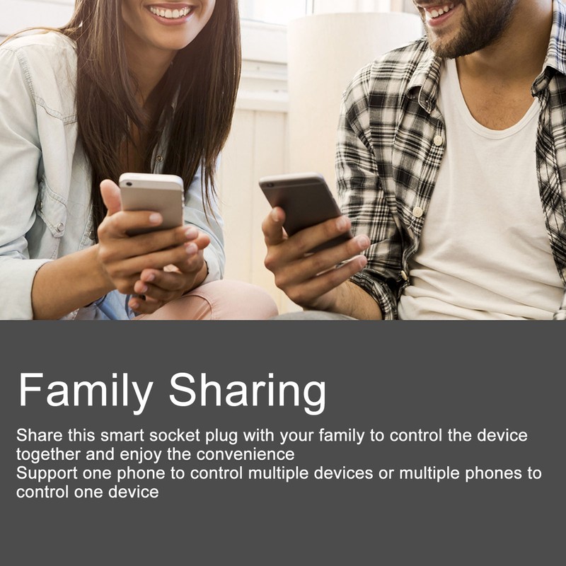 Smart Socket 16A 3000W Modern Design Multi Function Smart Timing