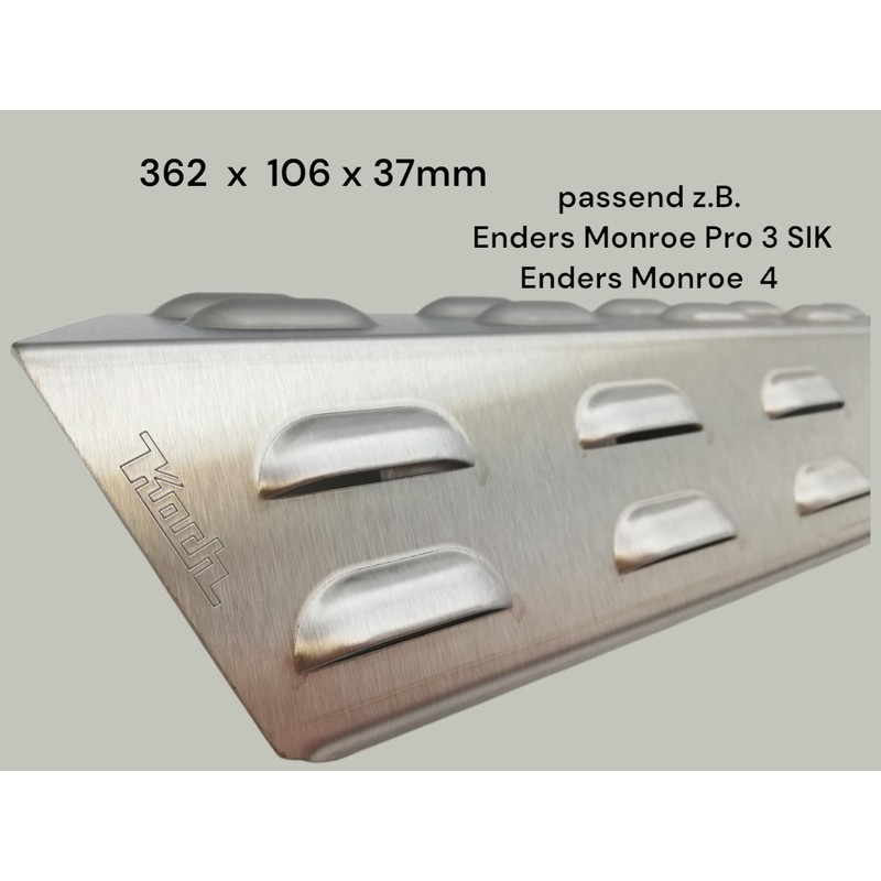 Koch #98 Rustproof Flame Distributor 362 x 106 mm e.g.