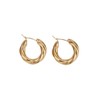 IVANI Gold Earrings for Women - Lightweight 18K Gold Plated