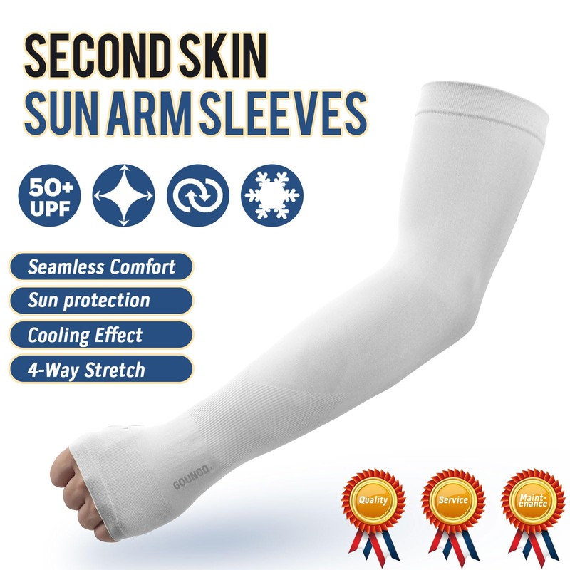 Arm Sleeves Men UV Protection, Cooling Sun Sleeves,Perfect for Gardening