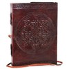 5 Inch Leather Journal Celtic Embossed Blank Notebook for Men