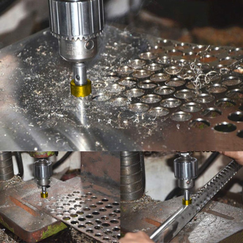 5pcs Hole Saw Set Hole Cutter 16/18.5/20/25/30mm HSS Metal Core