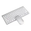 Importeek Kit Combo Teclado + Mouse Pc Laptop Inalambrico Multimedia