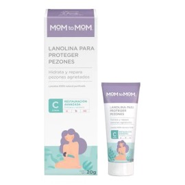 L-Lanolina Protección Para Pezones Mom To Mom 20g.