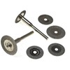 toolzone HB263 Diamond Coated Mini Cutting Disc Wheels for Hobby