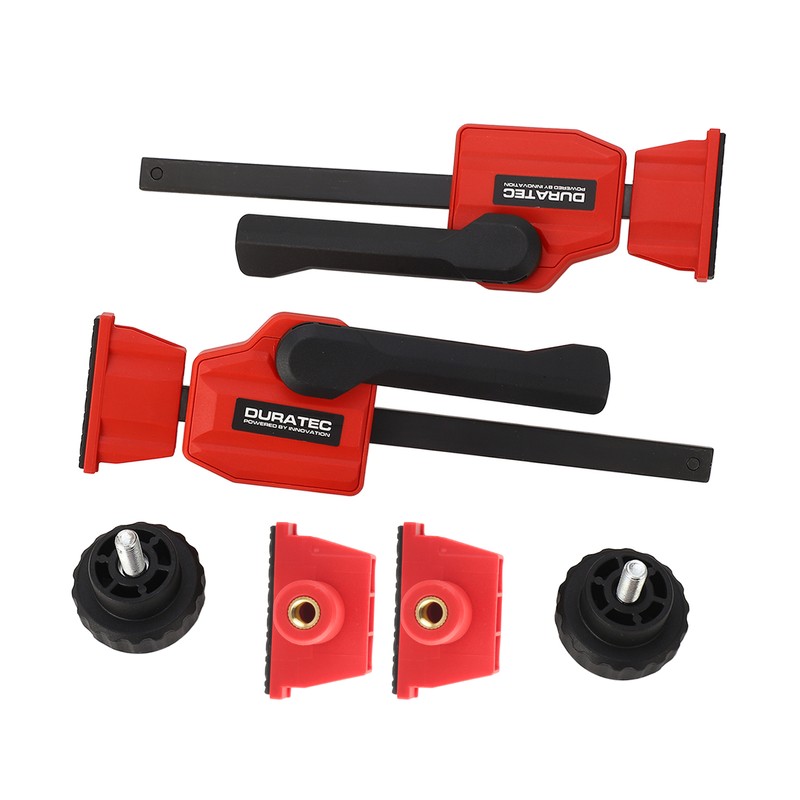 2Pcs Bench Dog Clamps Woodworking Workbench Dog Hole Edge Adjustable