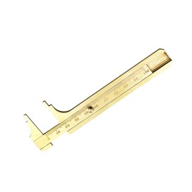 Mobestech Pcs m Mini Caliper for Jewelery Solid Brass Non-magnetic Portable Measuring Tool
