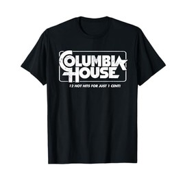 Columba House Music Records Vintage Retro T-Shirt