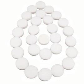 Diikinva 30Pcs Car Air Vent Clip Replacement Pads, 16mm(0.63inch) Unscented Car Air Freshener Refill Felt Pads, Essential Oil Aromatherapy Refill Tablets Aroma Cotton Pads for Car Diffuser Vent Clips