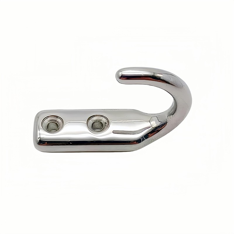 Heavy Duty Stainless Steel 316 Wall Hooks, Marine Grade Wall