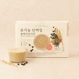 Naturalism 자연주의 유기농 단백질 블랙미숫가루 400g (20gx20입) Natural Organic Protein Black Miso Powder 400g (20gx20 servings)