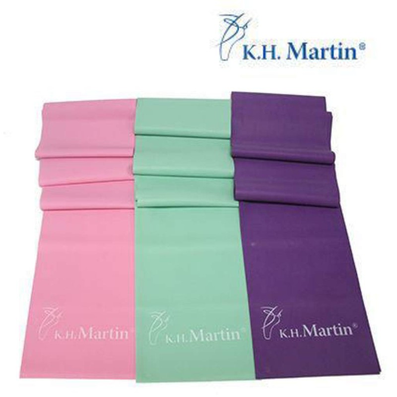 K.H.Martin バレエ ストレッチバンド エクササイズバンド パープル(エクストラストロング)