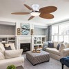 Kviflon Ceiling Fans with Lights and Remote/APP Control, 45 Inch
