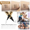 2-In-1 3D Augenbrauenstift Wasserfest Microblading,Eyebrow Pencil,microblading augenbrauenstift,langlebiger Wischfester und Wasserfester