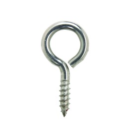 Hampton 3/16 in. Dia. x 1-5/8 in. L Polished Stainless Steel Screw Eye 60 lb. capacity 1 pk
