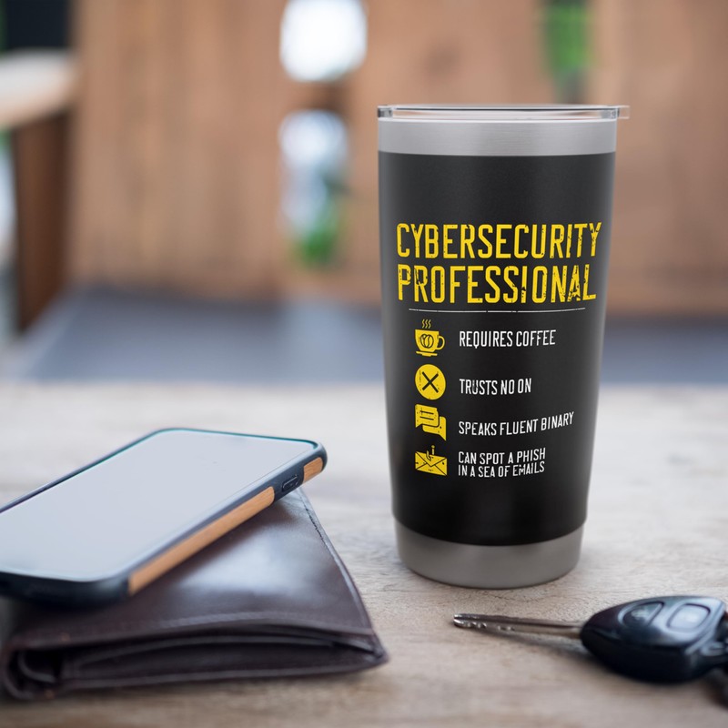 Cybersecurity Professional Noun Stainless Steel Insulated Tumbler