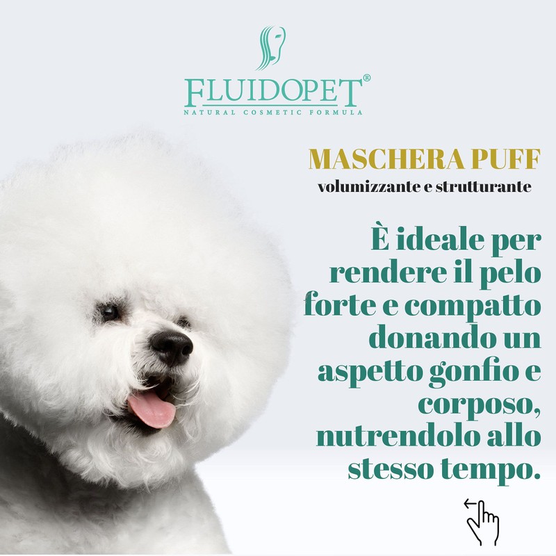 Fluidopet Mask Puff Volumising and Fixative for Dogs and Cats