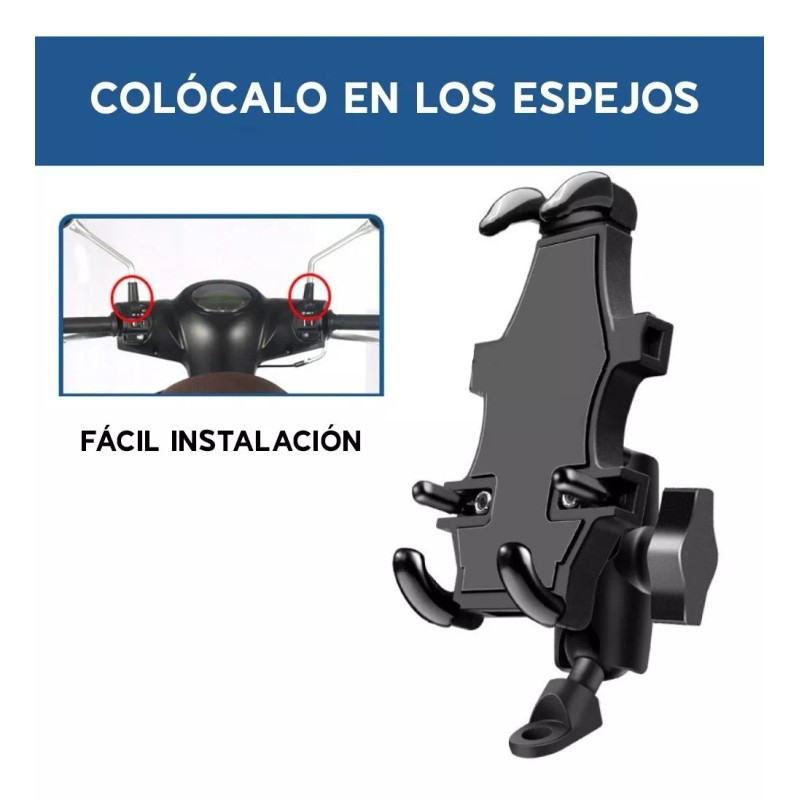 Maíz Soporte Base Porta Celular Bicicleta Moto Universal 360 Gps