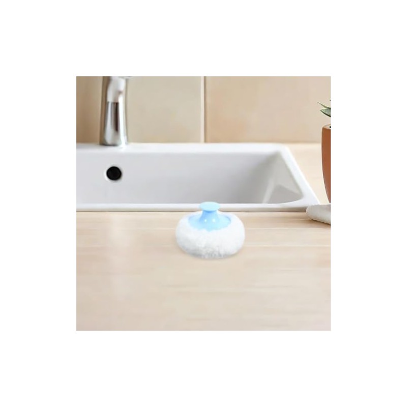 Jojofuny 2pcs Powder Puff 8cm Soft Plush Talcum Applicator For